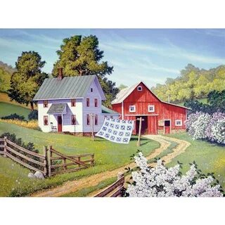 Maisons painting