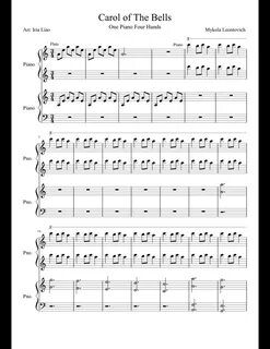 Carol of the bells скрипка