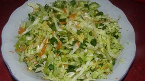 Капуста свежая с маслом