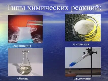 Химическая реакция 8 класс конспект урока