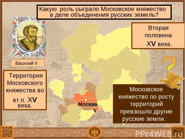 Тест московское княжество в первой половине. Образование самостоятельного Московского княжества. Московское княжество. Объединение русских княжеств и земель во второй половине XV В. Московское княжество в 15 веке.