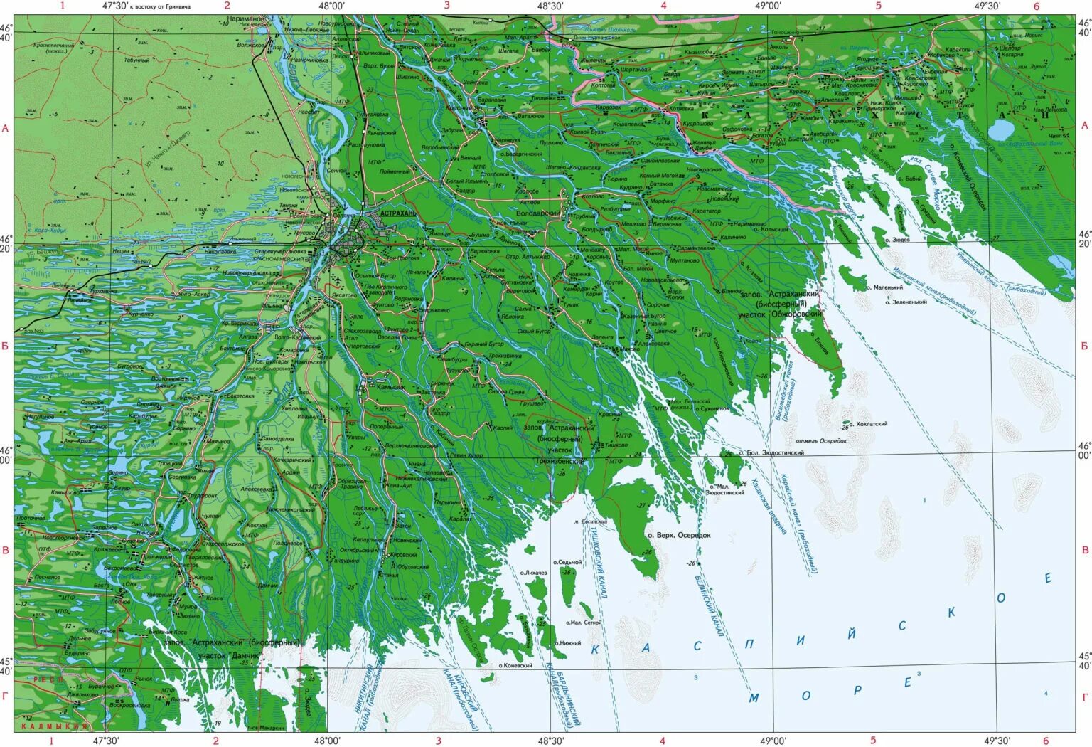 В каком географическом районе находится астраханская область. Дельта реки Волга в Астрахани. Карта дельты реки Волга Астрахань. Дельта Волги на карте России. Дельта Волги на карте Астраханской области на карте.