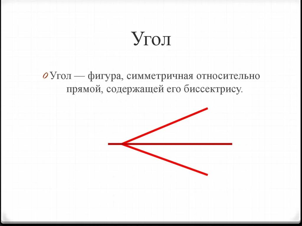 Докажите что биссектриса является осью симметрии. Биссектриса ось симметрии угла. фигуры с углами. осевая симметрия содержащая биссектрису угла с. фигура с 9 углами.