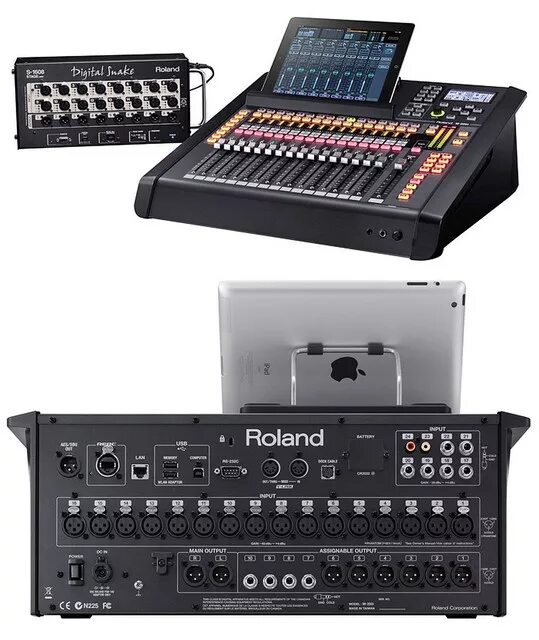 Roland m-480 Rackmount line Mixer. Roland VSR-800. Roland v-Mixer. Roland m-300 v-Mixer.