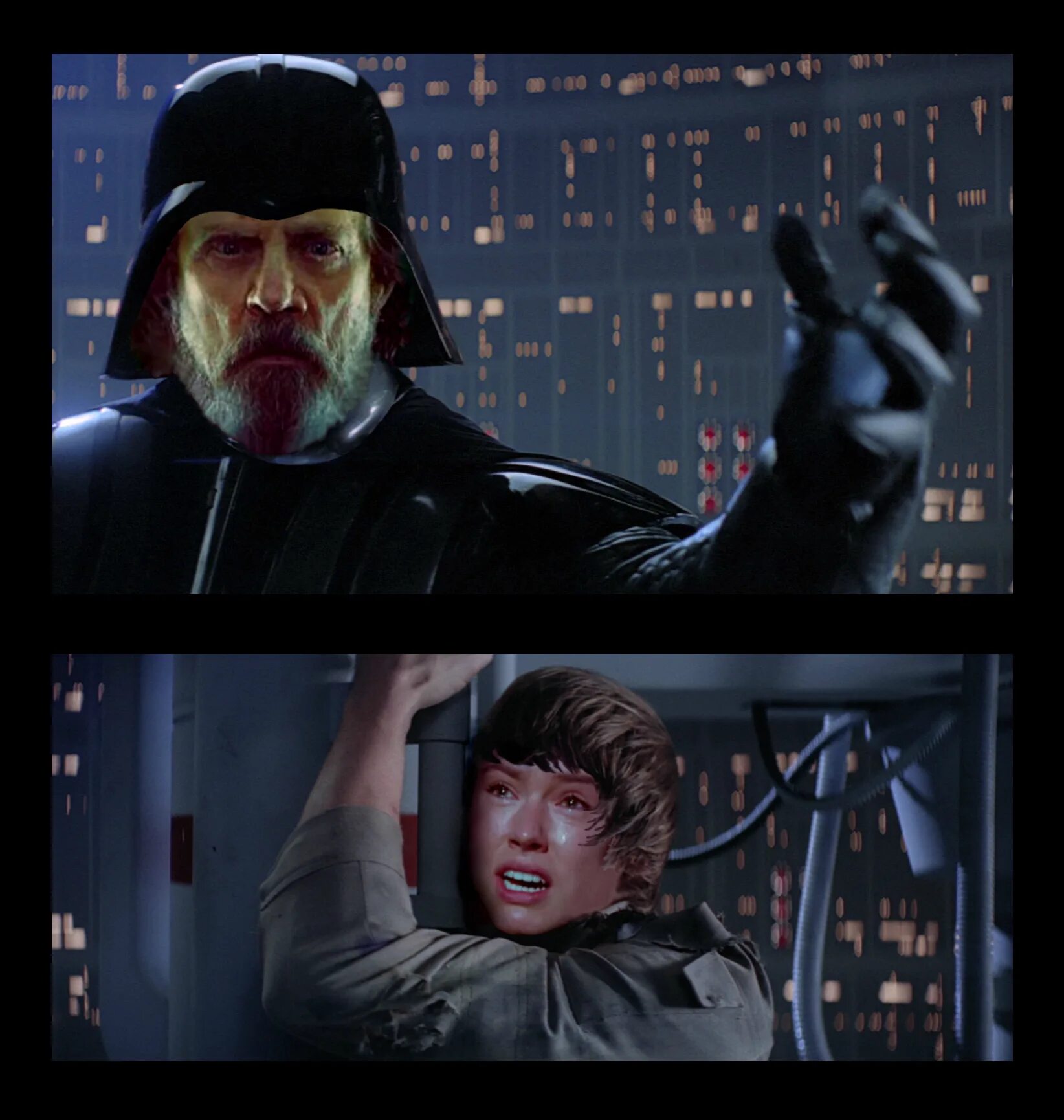 Luke i am your papi. I am your father star wars. Ребенок в каске строителя. Your father work. No, i'm your father.