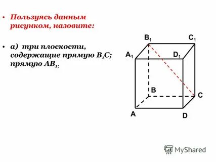 Пользуясь данными рисунком назовите четыре точки