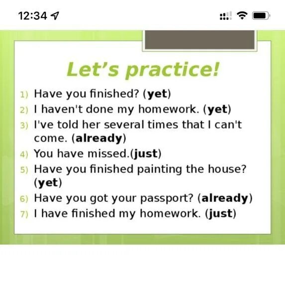 Never never seen since. Present perfect упражнения. Present perfect just already yet упражнения. Present perfect since for упражнения. Yet present perfect.