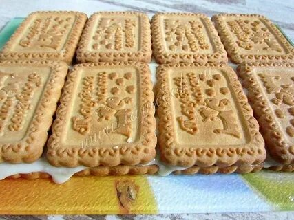 Из песочного печенья без выпечки