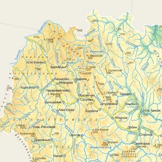 Магаданская карта
