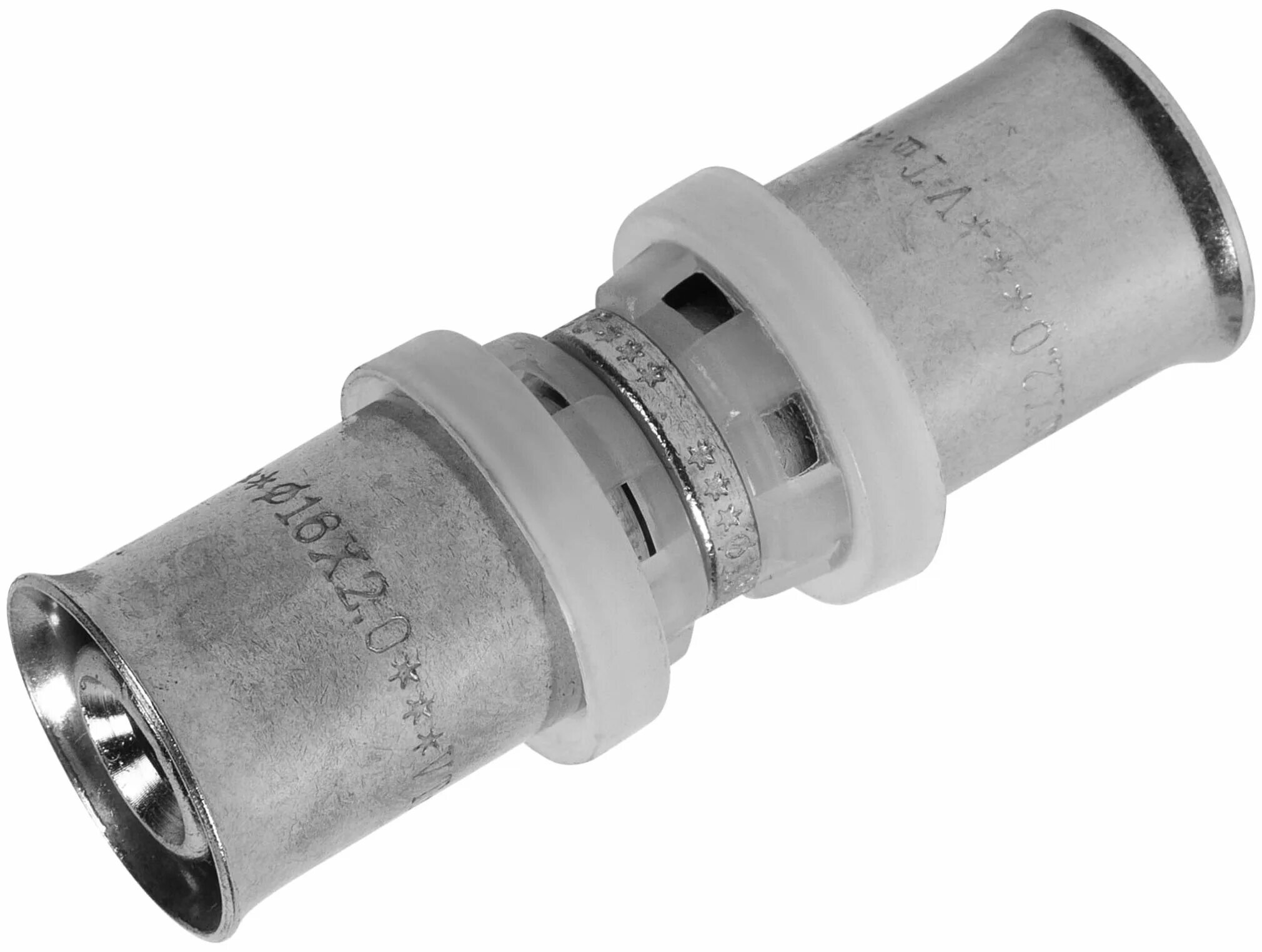 N. соединитель патрубок 16х16. соединитель 16х16. соединитель обжимной 16 valtec. соединитель 16х16.