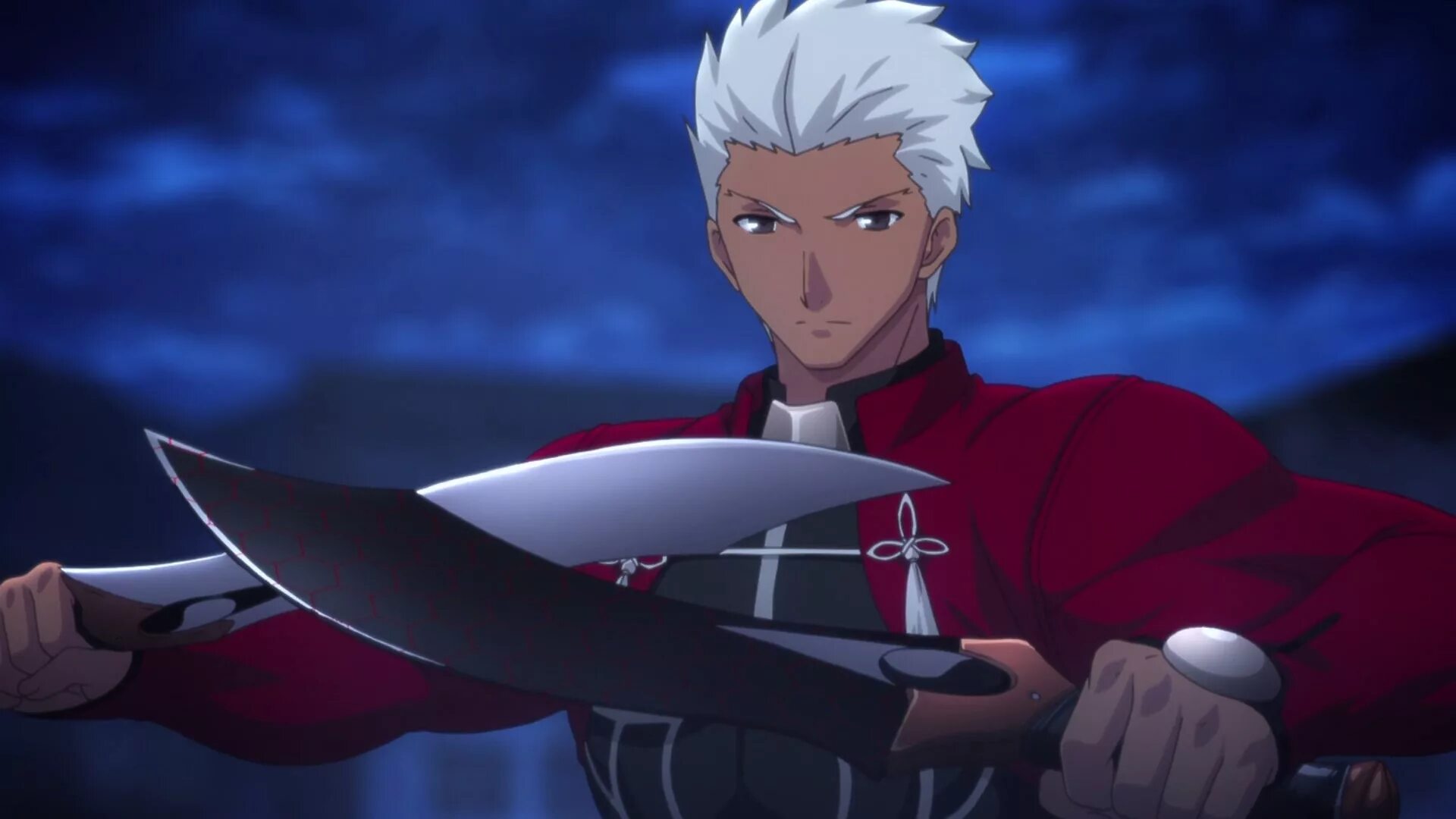 Арчер Fate UBW. Арчер клинков бесконечный край. Судьба Арчер Эмия бесконечный край клинков. Эмия Широ Арчер.