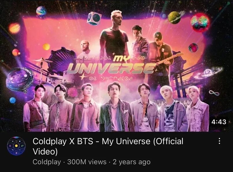 Coldplay x bts my universe. Coldplay x bts my universe