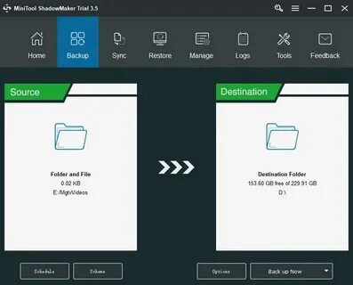 How to backup