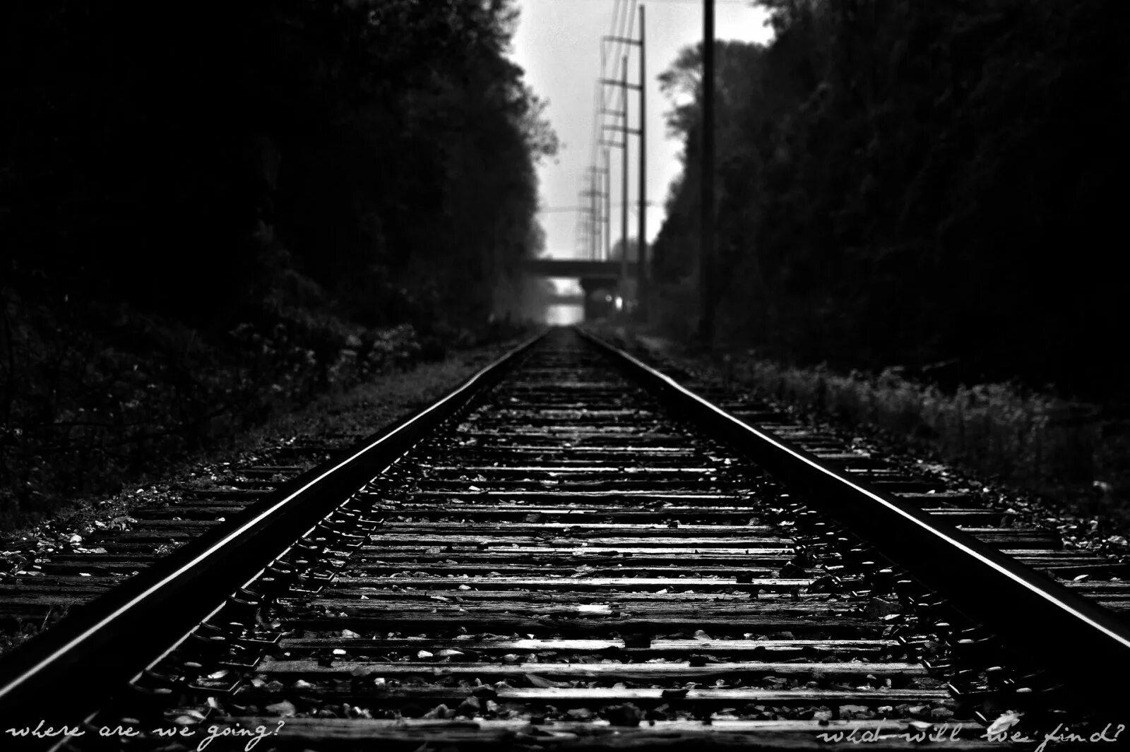 Dark track