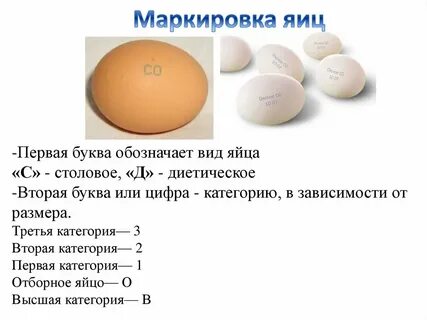 Яйцо куриное с0 с1