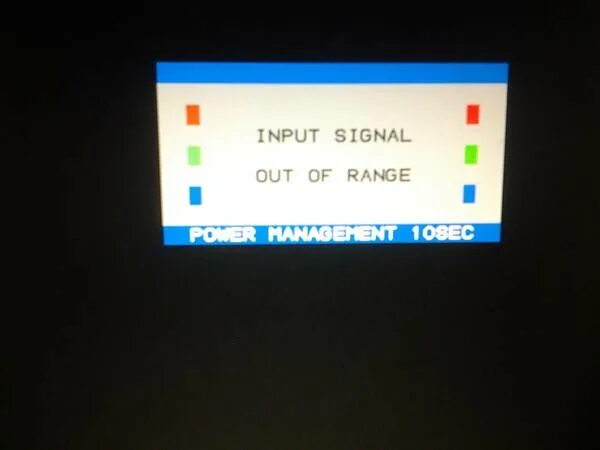 Гаснет монитор пишет нет сигнала. No signal input на мониторе. нет видеосигнала на мониторе. нет сигнала на мониторе при включении компьютера. hdmi no signal на мониторе.