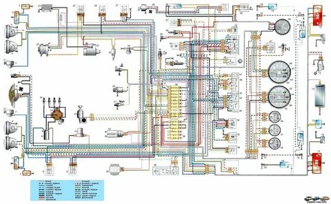 Электросхема ВАЗ 2106 " Классические ВАЗы. ВАЗ 2101, ВАЗ 2102, ВАЗ 2103, ВАЗ 210