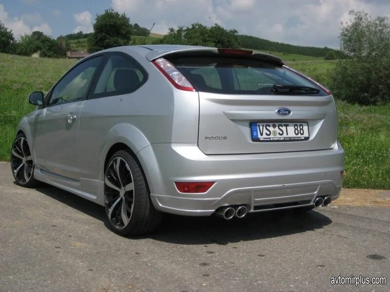 Фото тюнинг фокус 2 хэтчбек Ford Focus II Hatchback 1.8 бензиновый 2007 Style на DRIVE2