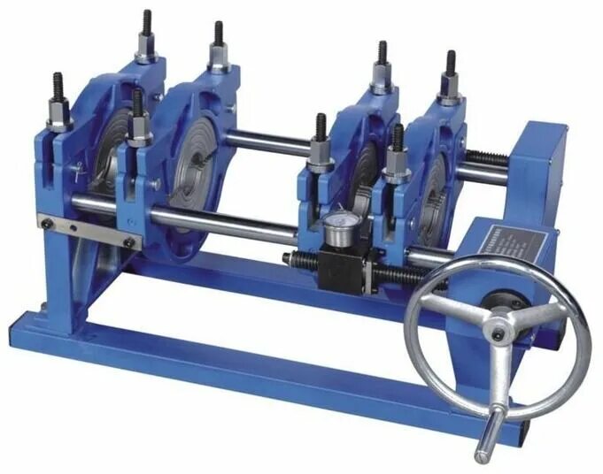 Станок для пнд трубы. Оборудование для стыковой сварки полиэтиленовых труб 110. Механический аппарат для сварки пэ труб kdt63-200-2. Стыковой сварочный аппарат hdl 160. Аппарат для сварки полипропиленовых труб 160 мм.