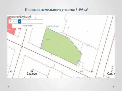Нормативы площадей земельных участков