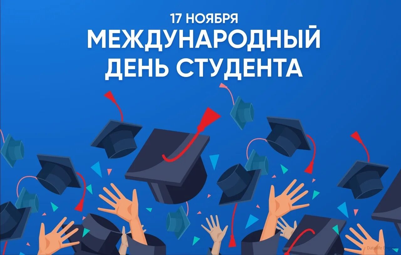 День российского студенчества. Международный день студента поздравления. 17 Ноября праздник Международный день студентов. Международный день студента открытка. Изменения от 17 ноября