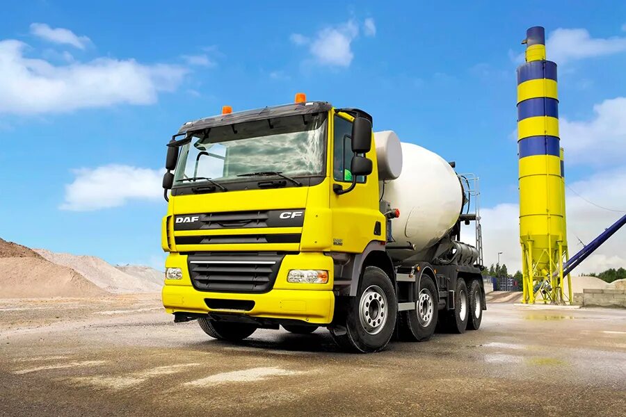 DAF cf85 Cab. Миксер трак бетон. Бетонный миксер. Автобетоносмеситель.