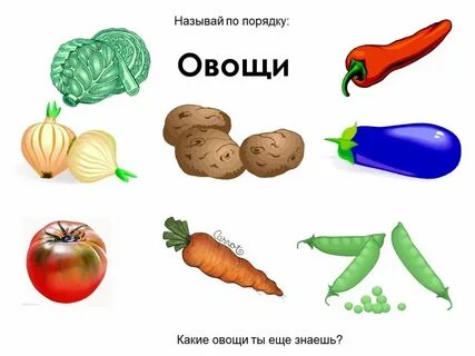 Презентация про овощи для детей