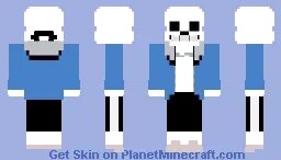 Скины майнкрафт sans