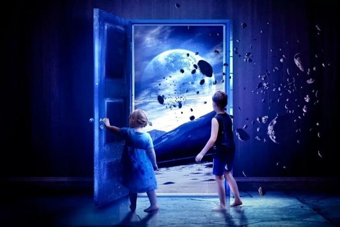 Чудо откроет дверь. Дверь в другой мир. Открытая дверь. Открытая дверь в другой мир. Дверь в будущее.
