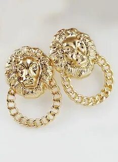 Сережки лев