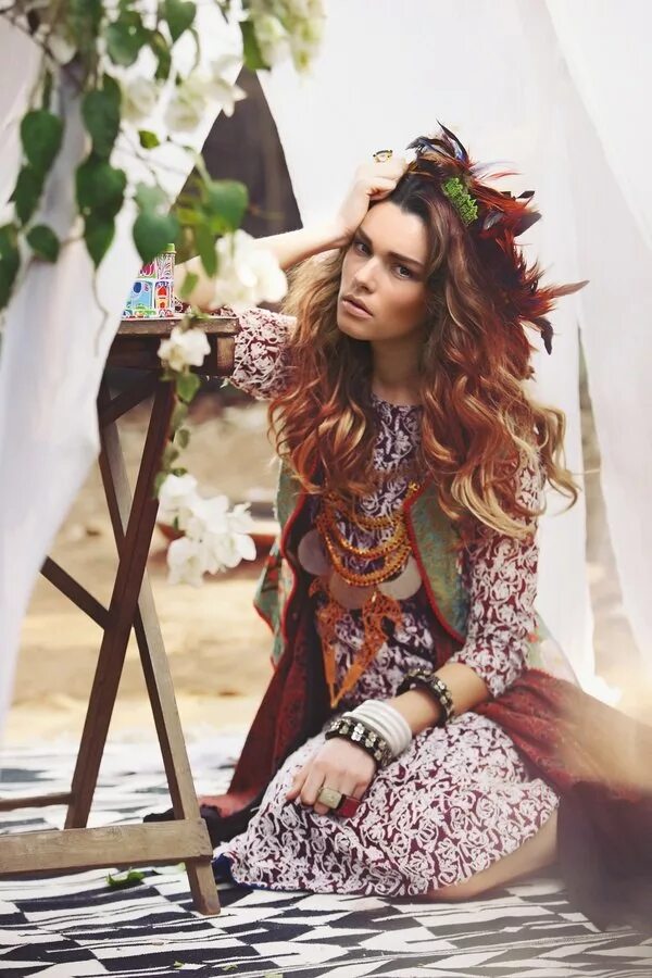 Бохо хиппи. Bohemian slowed. Прическа в стиле бохо. Пикник в стиле бохо. Классический бохо.