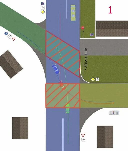 Пересечение двух границ. Пересечение проезжих частей на перекрестке. Пересечение двух границ. Перекресток с несколькими проезжими частями. Пересечение двух конусов начертательная геометрия.