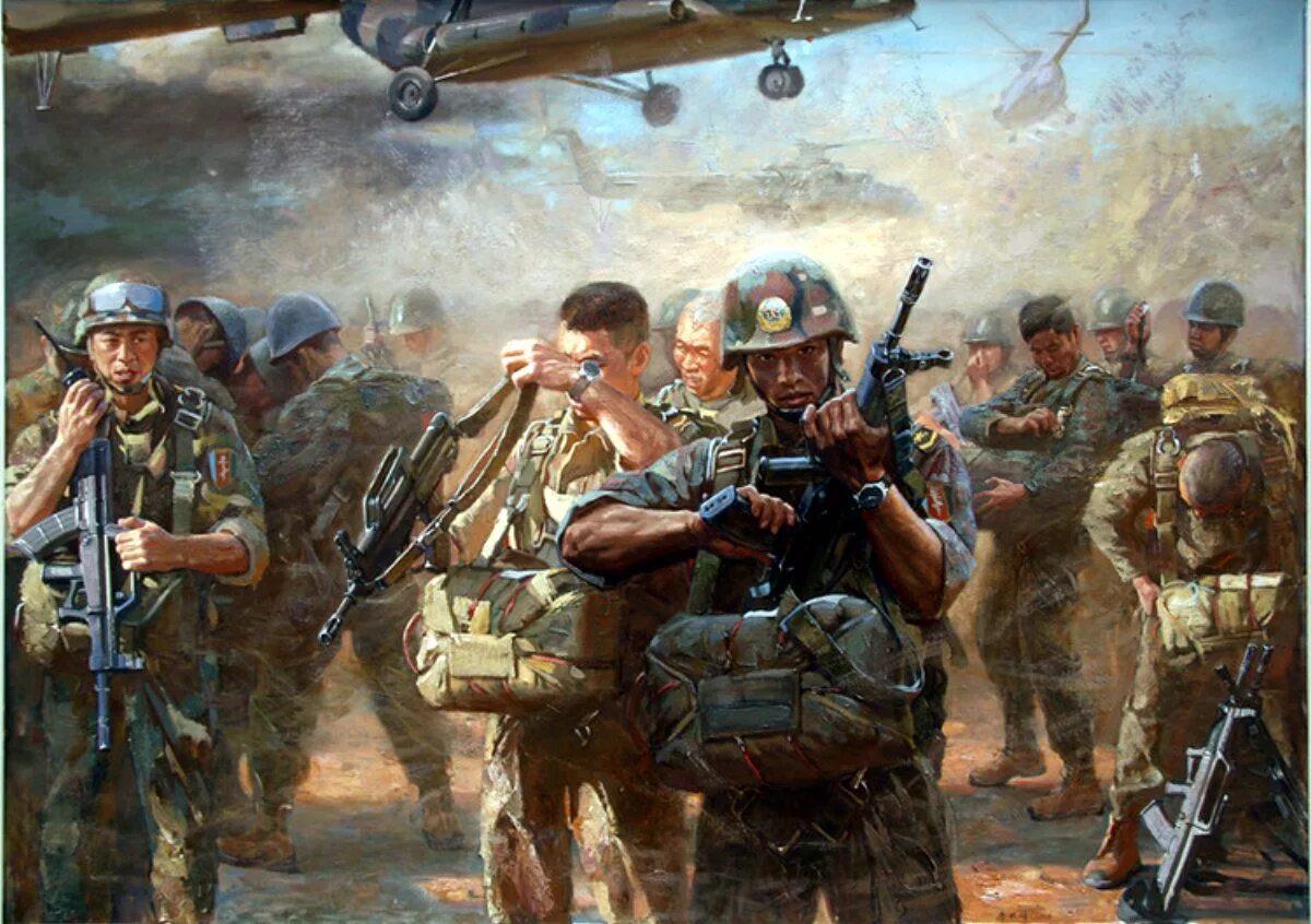 Как получить боевой художник. Гостомельский десант art. гостомельский десант китайский художник. современная батальная живопись. живопись спецназ.