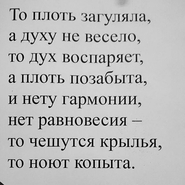 Не плоть а дух