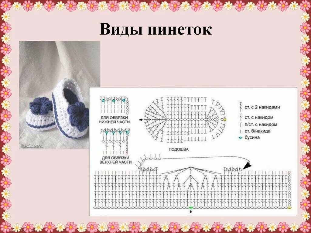 Пинетки схемы и описание. Вязание пинеток крючком. Пинетки схема. Схема вязания пинеток крючком с описанием. Вязание подошвы спицами