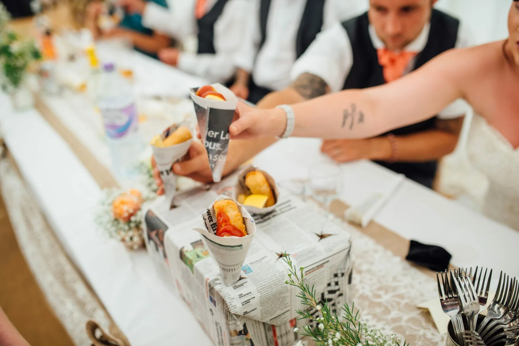 Cater event