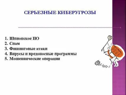 Киберугрозы современности