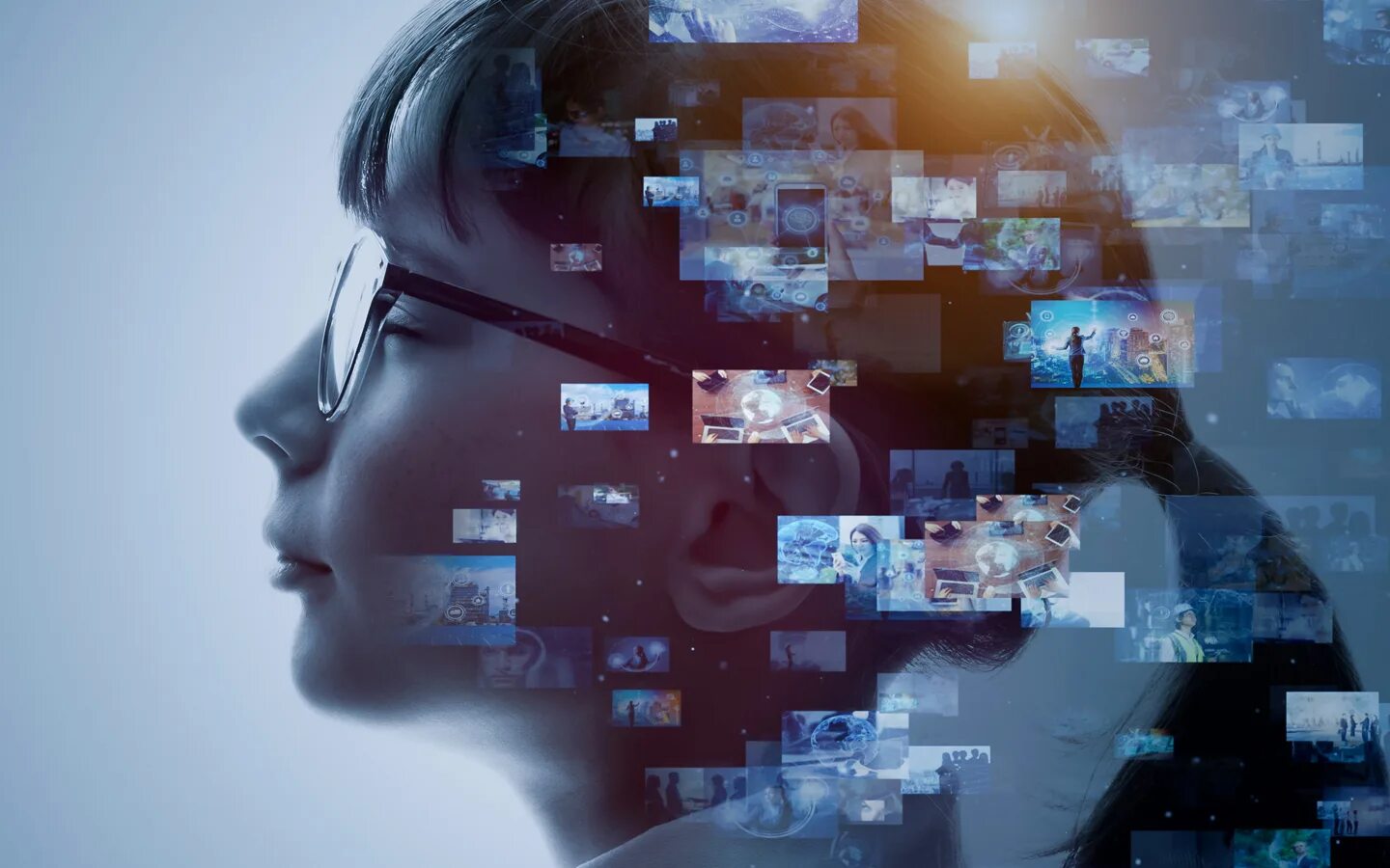 Digital thinking. Thinking computer.