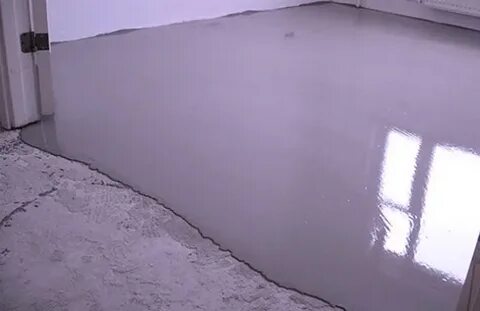 Наливной пол на балконе
