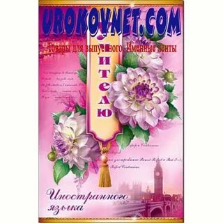 Поздравления с днем рождения учительнице английского