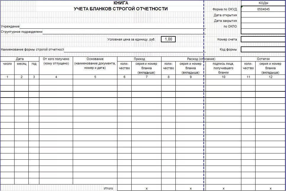 Правила ведения учета и отчетности. Заполнение книги учета бланков строгой отчетности пример заполнения. Книга учёта бланков строгой отчётности образец. Ведение книги учета бланков строгой отчетности. Ф 0504045 книга учета бланков строгой отчетности.