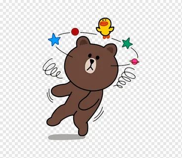 Brown stickers