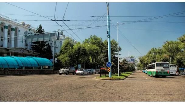 Город проспект абая