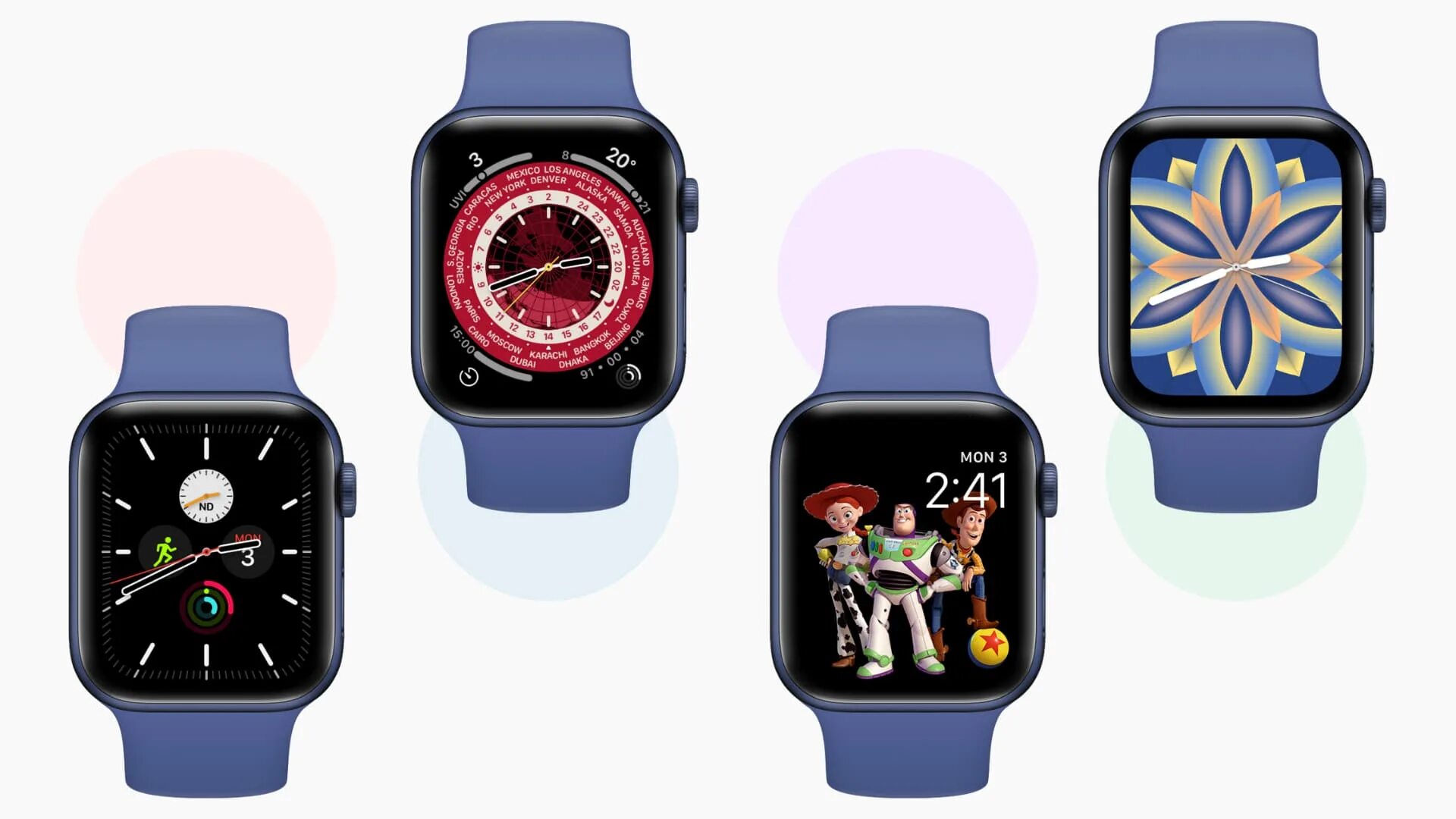 Циферблаты apple watch 8