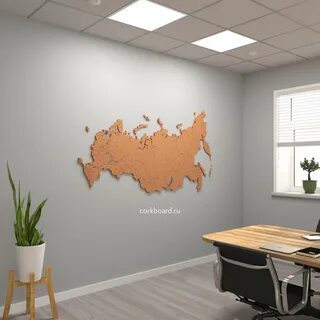 Карта пробки стену