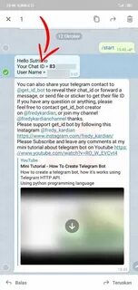 Chat id telegram