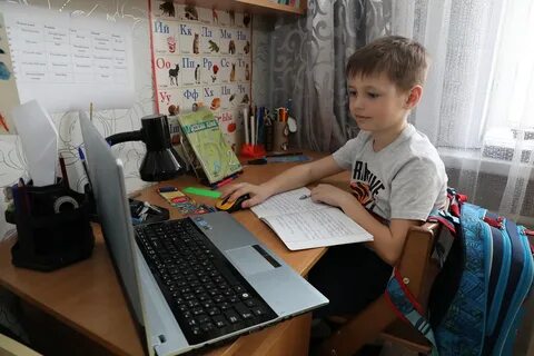 Школьники после каникул