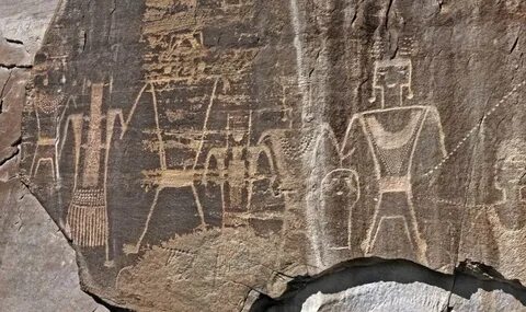 Как называется рисунки на скалах