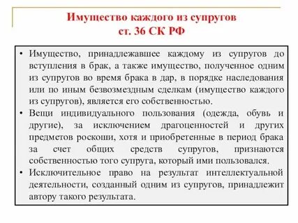 Квартира приобретенная в браке
