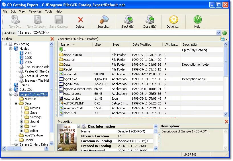File description